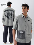 Buy Batman: Dark Knight Returns Men Utility Shirts Online C76