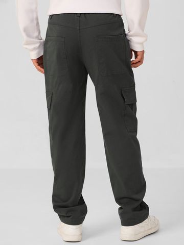 Buy Cargo Pants: Storm Black Men Cargo Pants Online F56