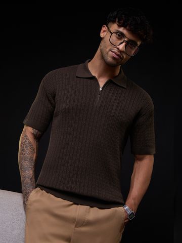 Buy Classic Polo: Turkish Coffee Men Polos Online P09