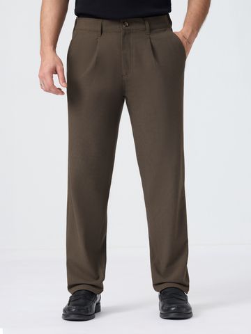 Buy Pleated Pants: Dune Men Pants Online F56