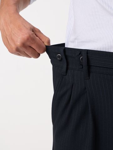 Buy Korean Pants: Indigo Stripes Men Korean Pants Online F56