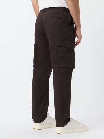 Buy Cargo Pants: Espresso Men Cargo Pant Online F56