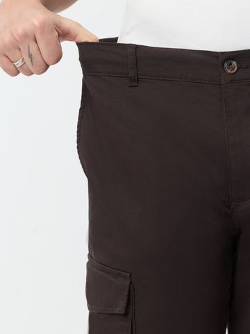 Buy Cargo Pants: Espresso Men Cargo Pant Online F56