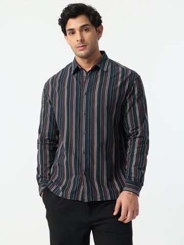 Buy Striped Shirt: Amazonia Men Relaxed Shirts Online C76