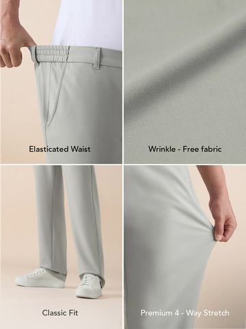 Buy All-Day Pants: Anchor Men Super Flex Pants Online F56