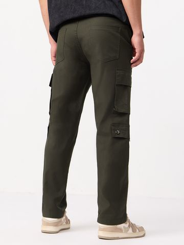 Buy Ripstop Pants: Smoky Truffle men Cargo Pant Online F56