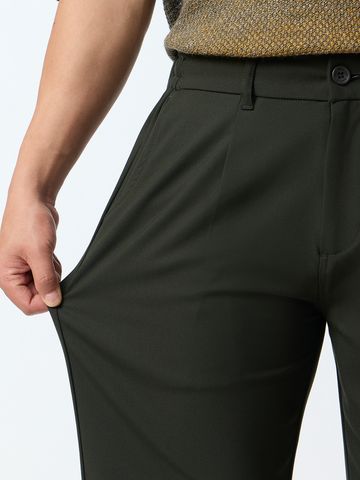 Buy All-Day Pants: Carbon Men Super Flex Pants Online F56