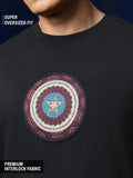 Buy Captain Men Super Oversized Fit T-shirts Online OS23