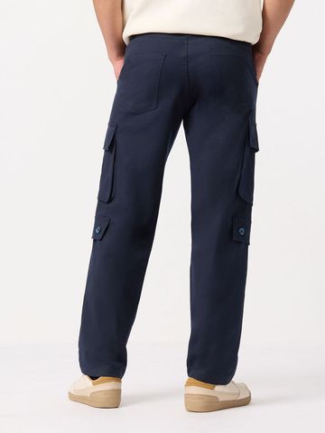 Buy Cargo Pants: Anchor Blue men Cargo Pant Online F56