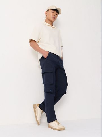 Buy Cargo Pants: Anchor Blue men Cargo Pant Online F56