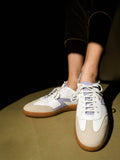 Women White Casual Solid Round Toe Sneakers | SN09 - view 1