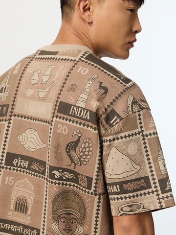 Buy Freedom Edition: Stamps Men Oversized T-Shirt Online OS23