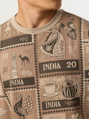 Buy Freedom Edition: Stamps Men Oversized T-Shirt Online OS23