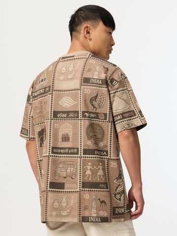 Buy Freedom Edition: Stamps Men Oversized T-Shirt Online OS23