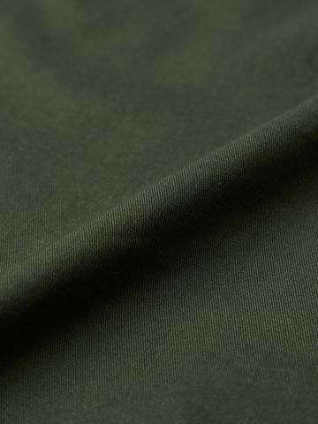 Buy Zipper Shirt: Muted Olive Men Oversized Shirt Online P09