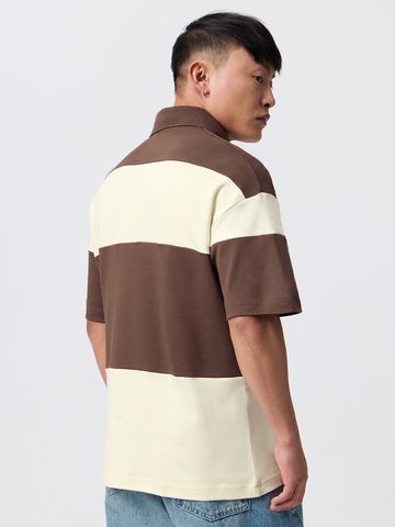 Buy Oversized Polo: Nutmeg Men Oversized Polo Online P09
