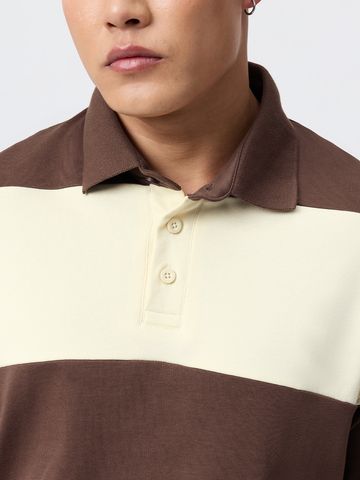 Buy Oversized Polo: Nutmeg Men Oversized Polo Online P09