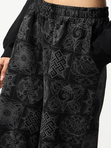 Tibetan Tales: Elements Women Flared Joggers JB65