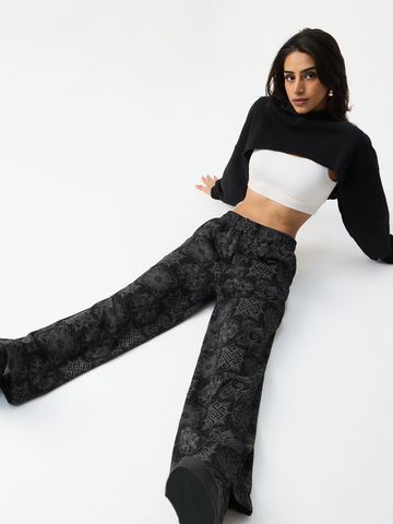 Tibetan Tales: Elements Women Flared Joggers JB65