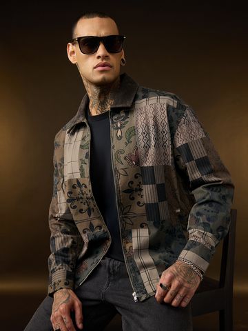 Buy Oversized Shacket: Vintage Dreams Men Shacket Online C76