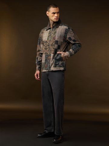 Buy Oversized Shacket: Vintage Dreams Men Shacket Online C76