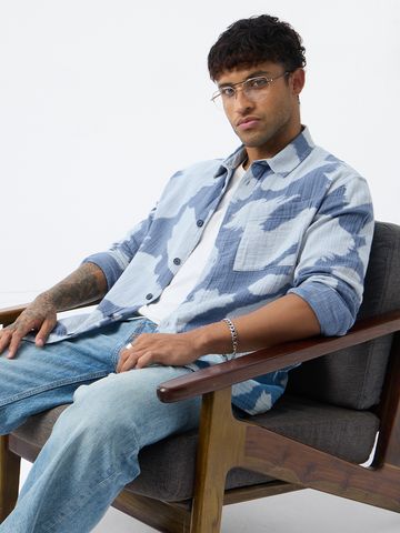 Buy Utility Shirt: Skybound Men Utility Shirts Online C76