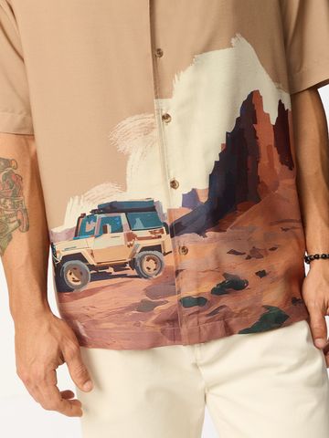 Buy Oversized Shirt: The Desert Men Online C76