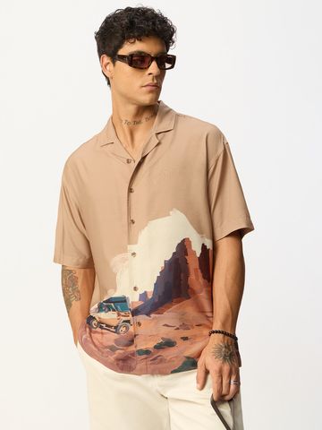 Buy Oversized Shirt: The Desert Men Online C76