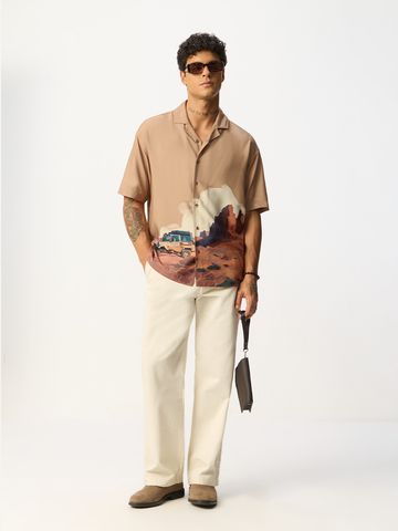 Buy Oversized Shirt: The Desert Men Online C76