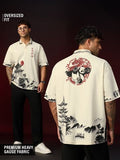 Buy Kung Fu Panda: Peace Men Oveersized Polo Online P09