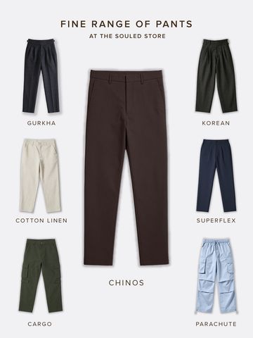 Buy Chino Pants: Cocoa men Chino Pants Online F56
