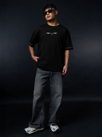 Buy Harry Potter: Silver Snitch Men Oversized T-Shirts Online OS23