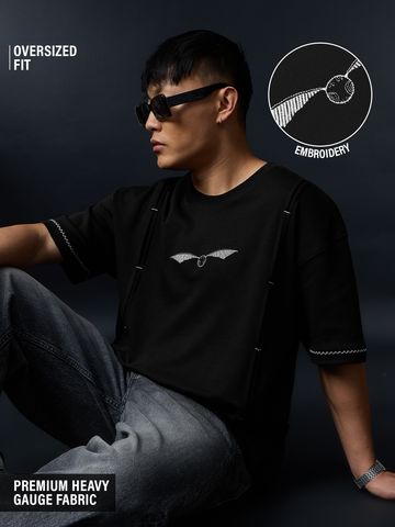 Buy Harry Potter: Silver Snitch Men Oversized T-Shirts Online OS23
