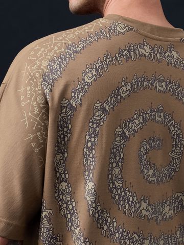 Buy Oversized T-Shirt: Chakravyuh Oversized T-Shirts Online OS23