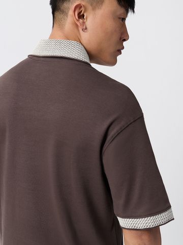 Buy Oversized Polo: Brownstone Men Oversized Polo Online P09
