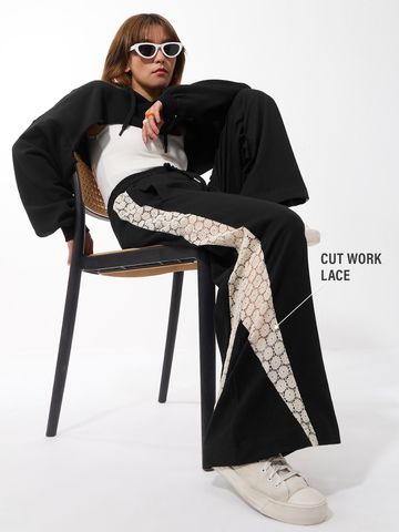 TSS Originals: Night Life Women Flared Joggers JB65