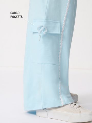 Flared Joggers: Bluebell Women Flared Joggers JB65