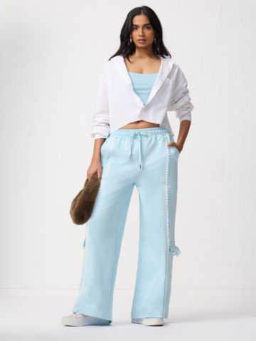 Flared Joggers: Bluebell Women Flared Joggers JB65