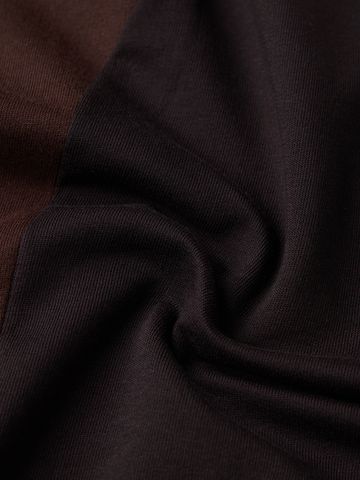 Buy Colourblock: Cocoa Oversized Polos Online P09