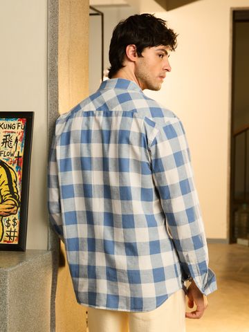 Buy Cotton-Linen Shirt: Blue Sails Men Online at The Souled Store. C76