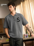Buy Textured Polo: Storm Men Polos Online P09