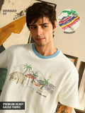 Buy Oversized T-Shirt: On The Coast Men Oversized T-Shirt Online OS23