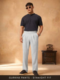 Buy Gurkha Pants: Steel Men Pants Online F56