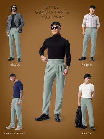 Buy Gurkha Pants: Basil Men Pants Online F56