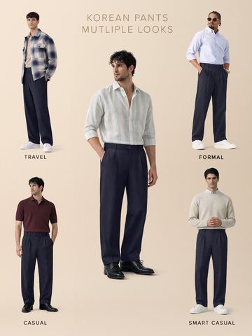 Buy Korean Pants: Marine Men Online F56