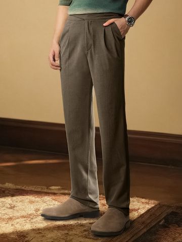 Buy Gurkha Pants: Espresso Men Pants Online F56