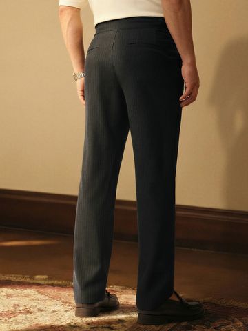 Buy Gurkha Pants: Dark Grey Men Super Flex Pants Online F56
