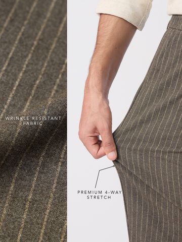 Buy Stretch Pants: Cocoa For Men Online F56
