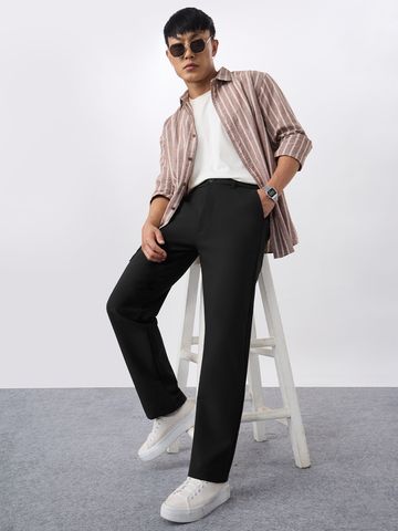 Buy Stretch Pants: Onyx For Men Online F56
