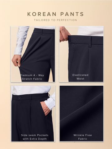 Buy Korean Pants: Marine Men Online F56